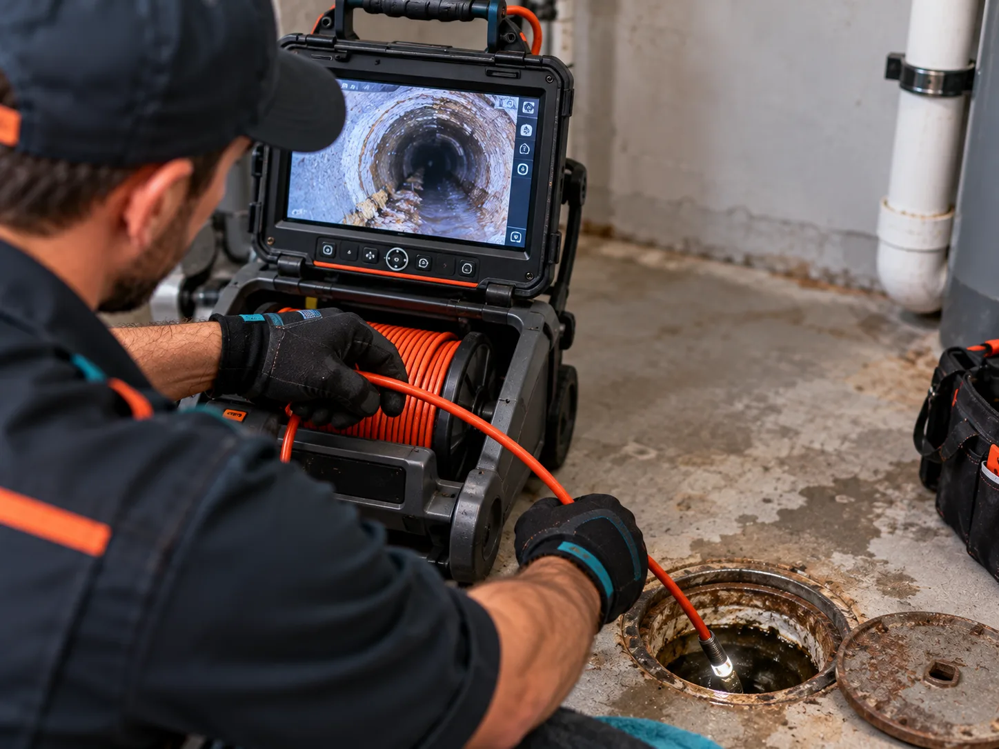 Clogged Drain Service company in Cement City, MI